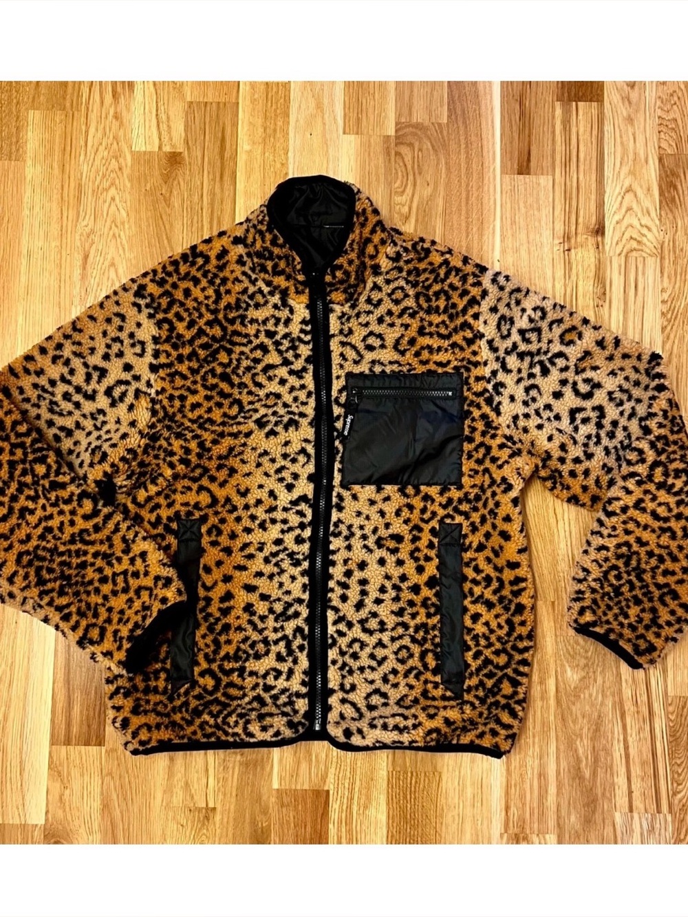 Supreme leopard Reversible jacket - Picture 1 of 5